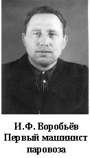 Первый машинист паровоза